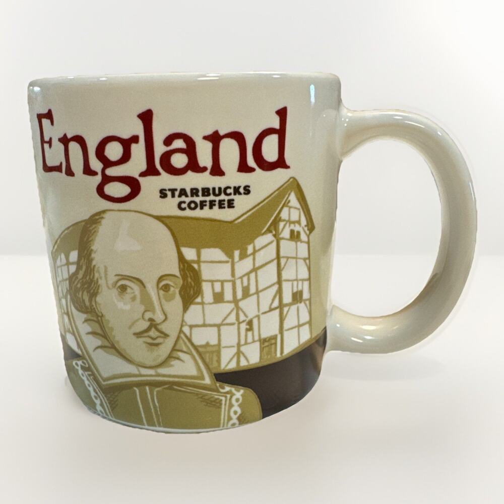 Starbucks England 2017 Global Icon Series Demitasse espresso Mug 3oz Collection
